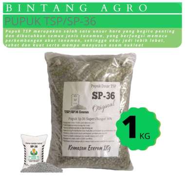 Pupuk Sp-36 /Super – Pupuk TSP - Phospat 36% - Berat 1kg