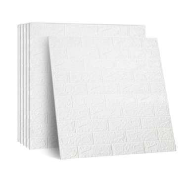 Goto Brick Wallpaper Sticker Dekorasi Dinding Foam Batu Bata 3D