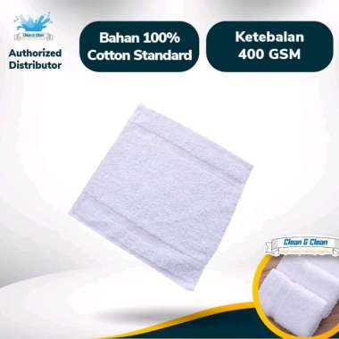 Handuk Muka/Sapu Tangan/Olahraga Premium 30x30 cm 100% Cotton 400 GSM