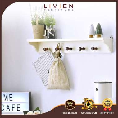 FS - Livien Yuri Rak Dinding Dapur White