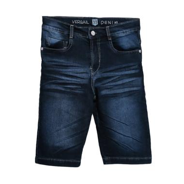Versail Kids Jeans Wash 3/4 Celana Pendek Anak Laki-laki - Denim