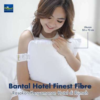 Elephant Dacron Bantal Putih