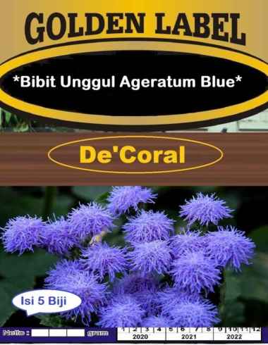 Bibit Unggul Bunga Ageratum Blue | Benih Bunga Ageratum Blue