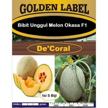 Bibit Unggul Melon Okasa F1 | Benih Melon Okasa F1
