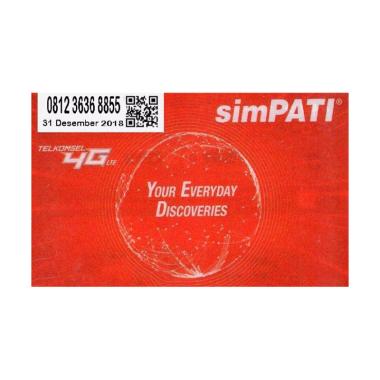 Simpati 0812 3636 8855 Nomor Cantik Kartu Perdana
