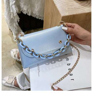 TAS MINI WANITA READY STOCK! ASLI IMPORT 7461 (TZ) Blue