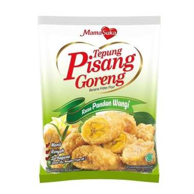 MAMA SUKA TEPUNG PISANG GORENG PANDAN 225 G