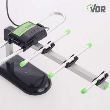 Antena TV Indoor & Outdoor Digital + Kabel Sinyal Kuat VDR V 87 HD