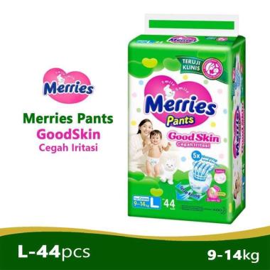 Merries Pants Good Skin L44 | Popok Merries L 44