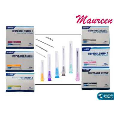 ♏ Needle Onemed 18G 100pcs Disposable Needle Jarum 1 box