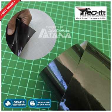 Skotlet Hitam Transparan Scotlet Hybrid Stiker Tembus Sticker Decal Lampu Headlamp Scotlite Sepeda M