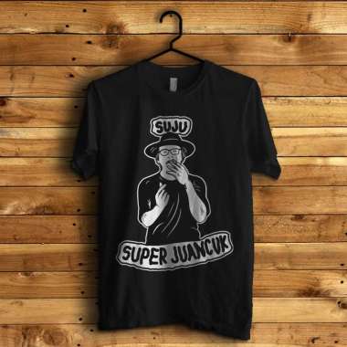 KAOS JANCUKERS SUJIWO TEDJO : SUJU (SUPER JUANCUK) HITAM L