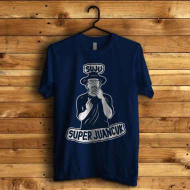 KAOS JANCUKERS SUJIWO TEDJO : SUJU (SUPER JUANCUK) NAVY XS