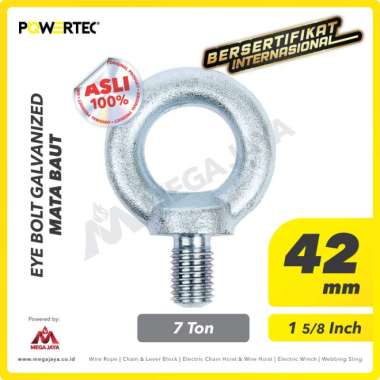 Eye Bolt - Mata Baut Galvanized M42 POWERTEC