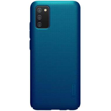 Case Samsung Galaxy A03S / A037F / A02S / M02S NILLKIN Frosted Casing Galaxy A02S / M02S Peacock Blue