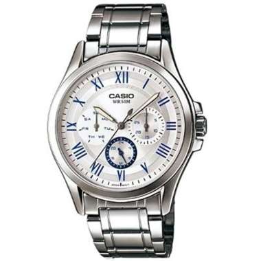 CASIO ORIGINAL - CASIO MTP-E301D-7b2VDF - JAM TANGAN PRIA JAM PRIA CI - STAINLESS CASIO MTP-E301D-7b