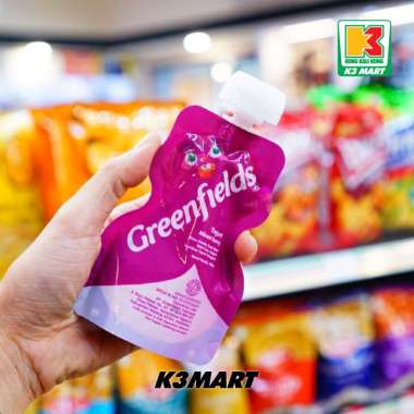 Promo Harga Greenfields Yogurt Squeeze Mixed Berry 80 gr - Blibli