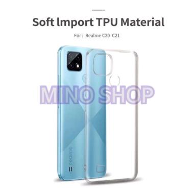 SOFTCASE TRANSPARAN REALME C20 - REALME C21 PREMIUM CLEAR SOFT CASE