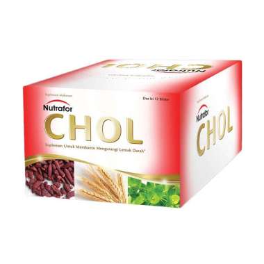 Nutrafor Chol Suplemen Kesehatan [120's]