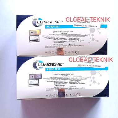 Lungene Clungene  Rapidtes Antigens Resmi Swab
