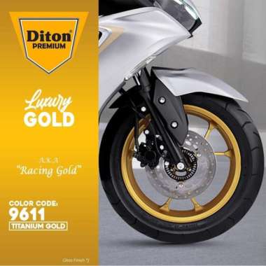 DITON PREMIUM Cat Semprot Velg - Titanium Gold 9611*