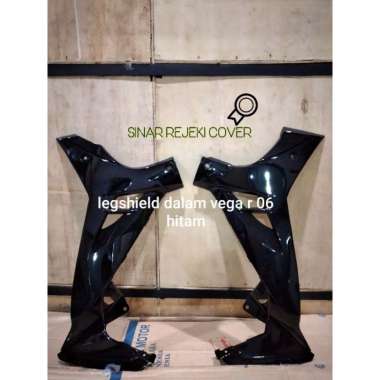 legshield dalam / tebeng dalam vega r 2006 hitam merk win