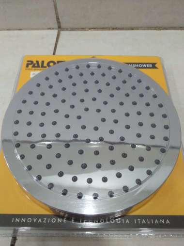 Shower Head Paloma RSP 1132 - 8" inch Bulat Rain Shower ABS Warna Chrome / Head Shower Murah Berkual