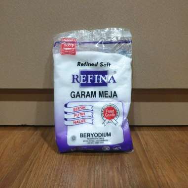 Garam Refina Garam Meja Beryodium Refina Salt 500 Gr Food Grade