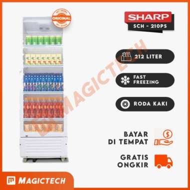 SHOWCASE SHARP SCH-210PS - 212 LITER