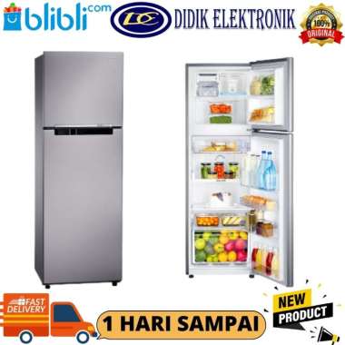 Samsung Kulkas 2 Pintu RT25FARBDSA Digital Inverter Technology 256 Liter