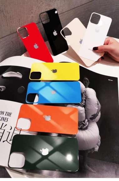 Anti Gores Belakang Iphone 11 Iphone 11 Pro Iphone 11 Pro MAX Tempered Glass Back (Belakang) Looks L
