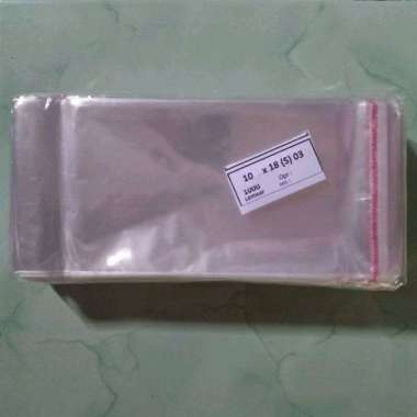 Plastik OPP/ plastik roti /plastik seal 7X18 isi 100 pcs 10x18
