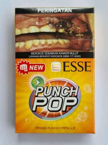 Esse Punch Pop, SKM LTLN Regular Boost Pertama Dengan Tropical &amp; Kretek Flavor dan Mango Punch Capsule