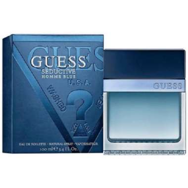 Perfume Locion Guess Seductive Homme Blue By Guess - Perfumeria George  Perfumes Originales