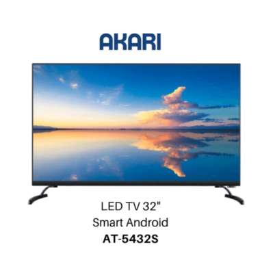 Akari AT-5432S Android Smart TV [32 Inch] Hitam