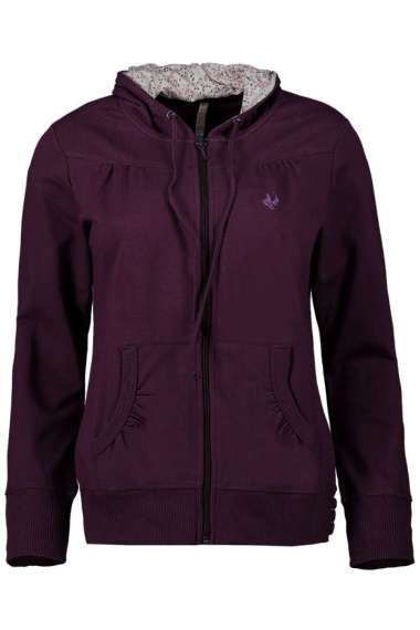 CARDINAL GIRL - JAKET HOODIE 2 BIG SIZE (UNGU) XXL