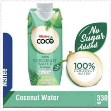 Malee Coconut Water 330ml Air Kelapa Asli Thailand