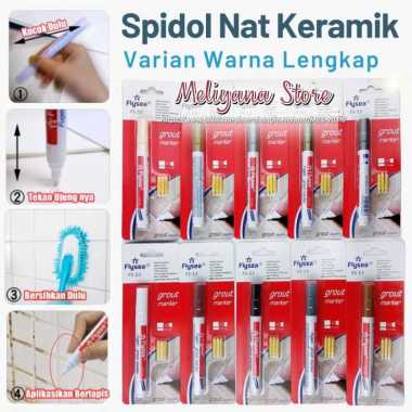 Tile Grout Marker Tile Reform - Spidol Nat Keramik Original SEPIDOL ABU