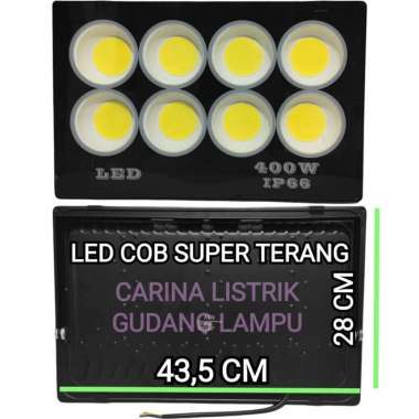 Lampu Sorot Tembak LED COB 400W 400 Watt Super Terang