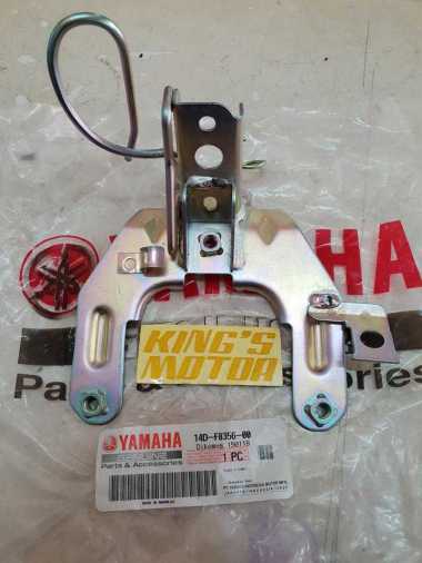 Dudukan Tameng Depan Mio Soul, Breket, Bracket Legshield Mio Ori Ygp - Silver