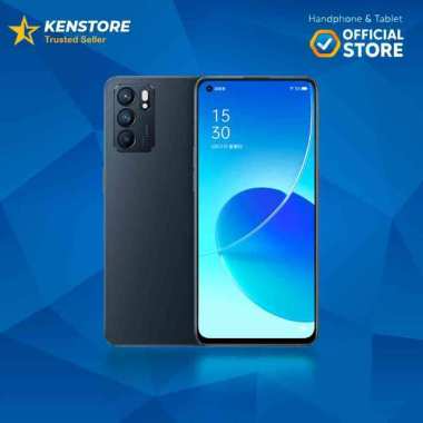 Oppo Reno6 / Reno 6 5G 8/128GB Garansi Resmi Oppo Indonesia Stellar Black