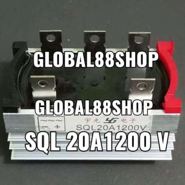 DIODA KIPROK BRIGDE KIPROK SILICON KOTAK 3 PHASE 3PHASE SQL20A1200V SQL 20A1200V 1200V