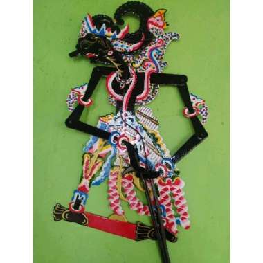 WAYANG GATOTKACA WAYANG KULIT KERTAS MAINAN ANAK HIASAN DINDING