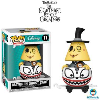 Funko POP! Trains The Nightmare Before Christmas - Mayor in Ghost Cart