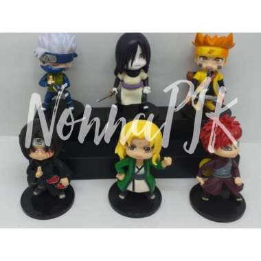 Action Figure set (Naruto Chibi Isi 6 pcs) Limited Akatsuki