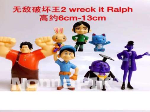 figure set wreck it ralph RALPH BREAK THE INTERNET