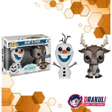 Toys Funko Pop! Disney Olaf's Frozen Adventure - Olaf & Sven 2 Pack