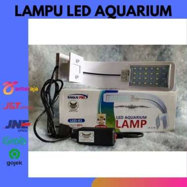 Lampu Led Aquarium SAKKAI PRO LED 03 Akuarium 3 Mode cahaya Multicolor