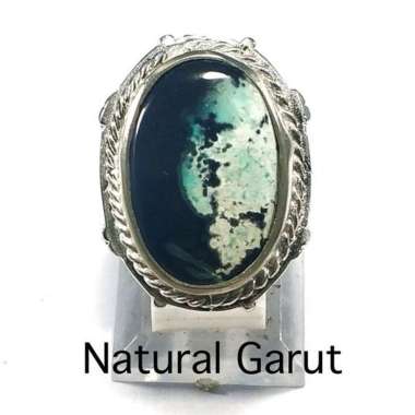 CINCIN BATU AKIK NATURAL PANCAWARNA GARUT CIKOLAK