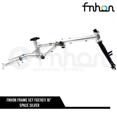 FNHON FRAME SET FGC1611 GUST 16" VBRAKE FREE HANDLEPOST SPACE SILVER